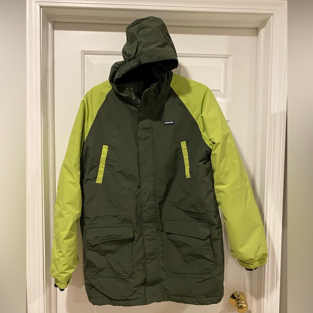 Boys Lands End Squall Parka XL Husky (18-20)